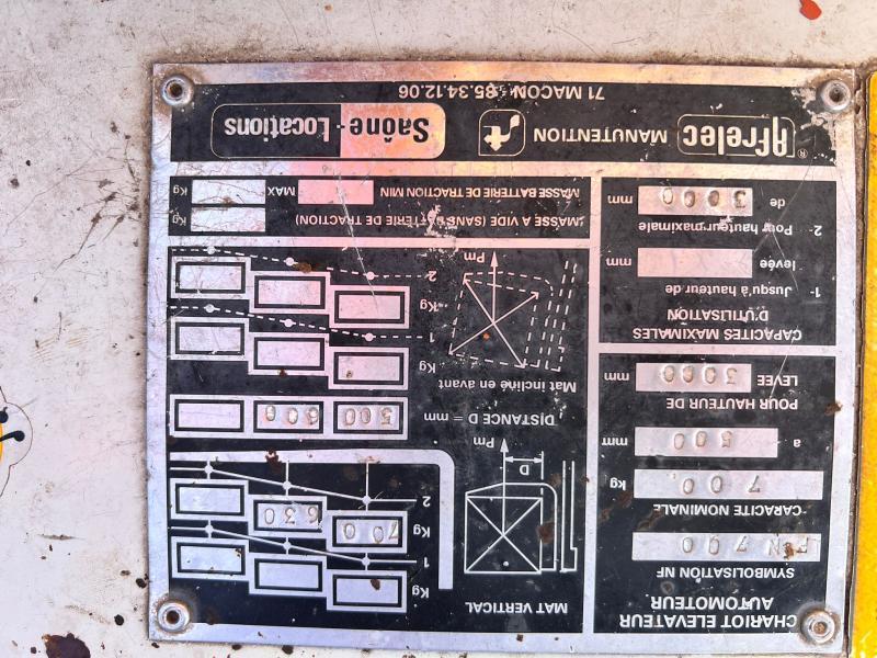 Toyota FN700 Chariot élévateur à gaz 700Kg_6