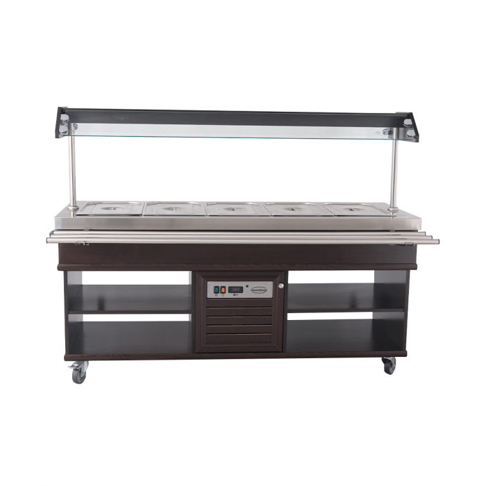 BUFFET CHAUD GN 5/1 L1900mm 7078.0035 Combisteel_6