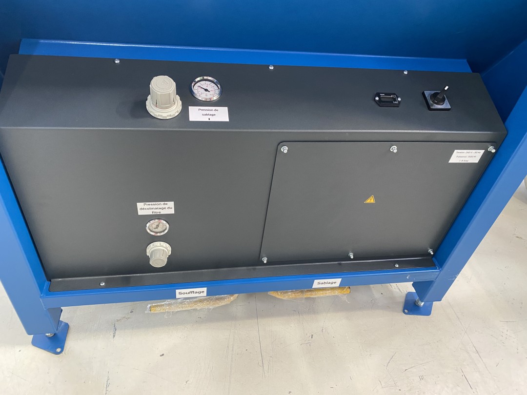 Cabine de sablage / microbillage ARENA - Gamme EXPERT - Dépression ou surpression - Performances optimisées_6