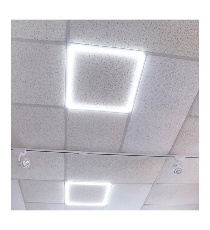 Éclairage sans scintillement avec dalle LED 60x60cm