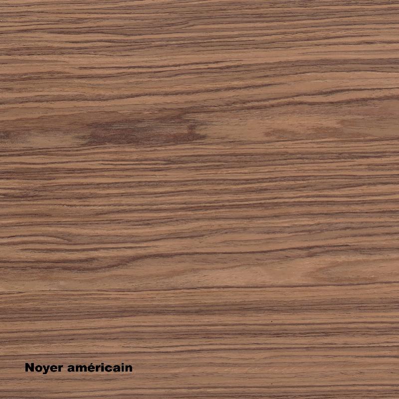 Meuble Bloom finition ébénisterie - Quadrifoglio - 3 cases, Ceram veiné blanc, Bronze, Noyer américain, Noyer américain_6