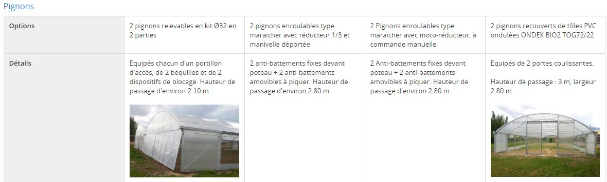 9.60 m optimum avec cheneaux - serre tunnel - serres val de loire - longueur 10 m_6