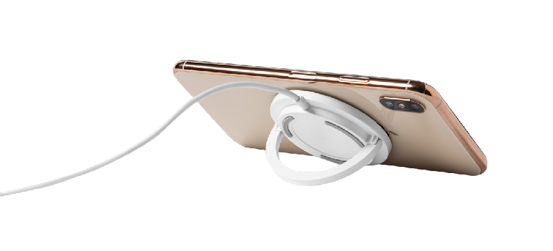 Chargeur d'induction RABS - rapide magnétique sans fil 10W - ABS recyclé avec support pliable_6