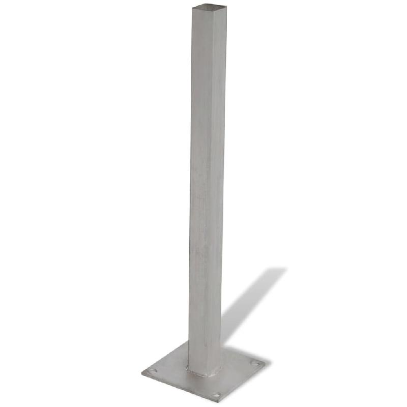 Vidaxl panneau de clôture wpc 105 x (105-185) cm marron 41553_6