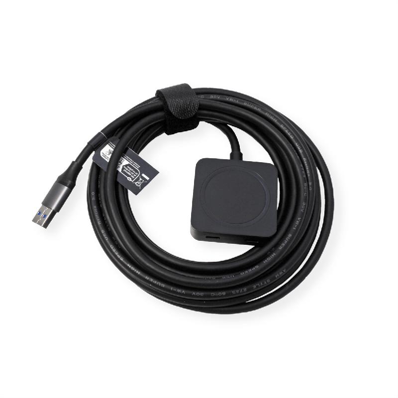 VALUE Hub USB 3.2 Gen1 à 4 ports (2x A + 2x C) avec câble prolongateur, 5 m_6
