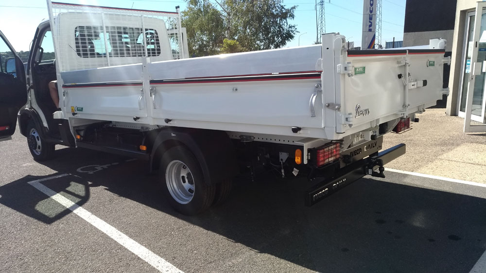 Benne pour véhicule utilitaire léger - PTAC < 3500kg - Longueur de 1m80 à 4m50 - HPC_6