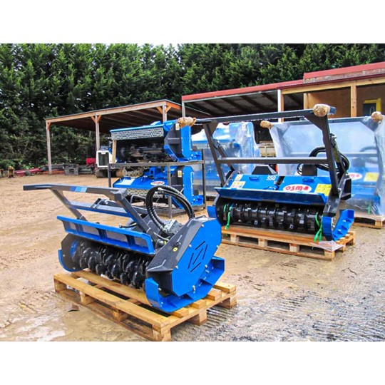 Broyeur forestier Série SS-Q - marteaux fixes pour chargeuse 50 à 90 CV - diamètre de broyage jusqu'à 12 cm_6