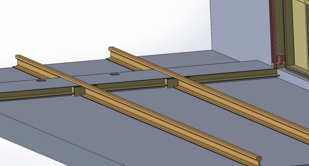Portail / portillon anti-inondation - Protection d'accès à rail - Hauteur max. 2,5 m - Joint EPDM - Revêtement antirouille_6