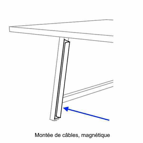 Table Cohésion - Design moderne et épuré - Idéale pour salles de réunion, coworking et formation_6