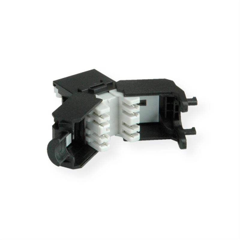 ROLINE Keystone Cat.6A (Classe EA), RJ-45, non-blindé, sans outil, noir_6