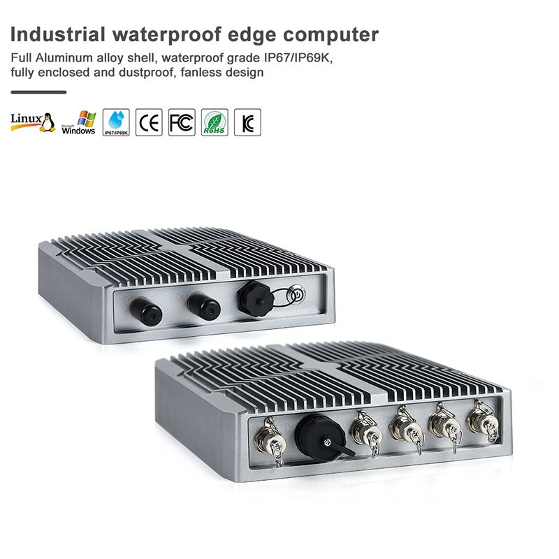 PC industriel embarqué étanche SmartPanel - Coque en alliage d'aluminium - Fanless - Monolith-6000_6