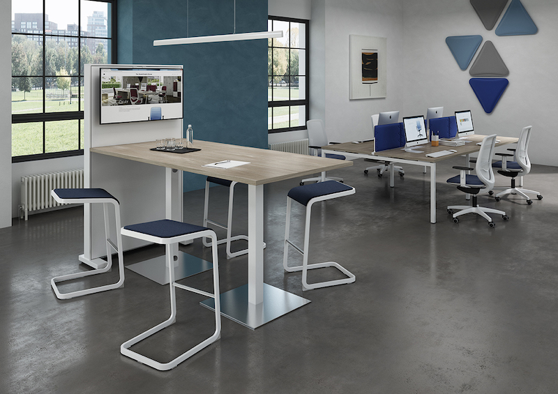 Table média pratique et élégante pour un  environnement moderne et fonctionnel_6