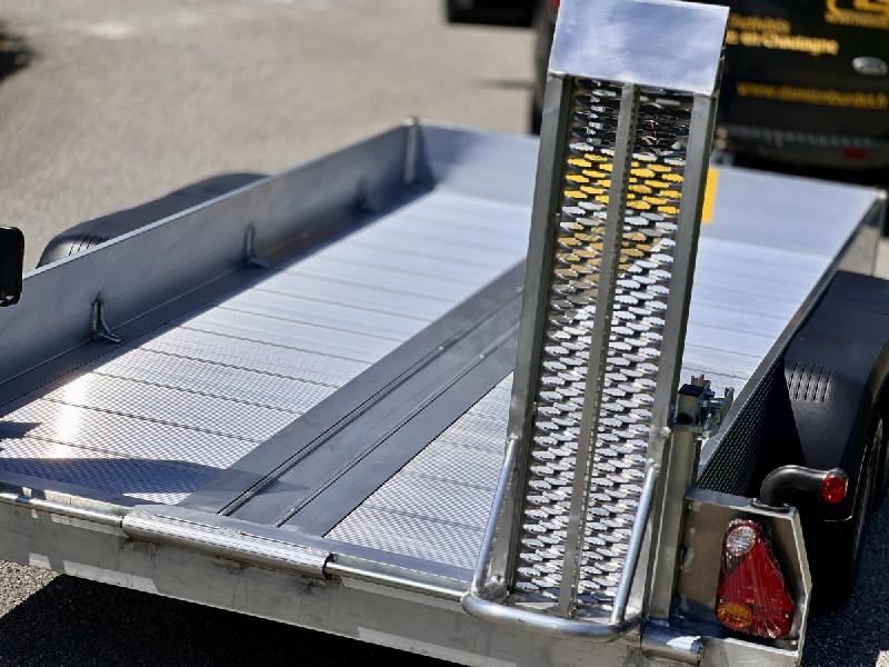 DEFINITIVE CLM Remorque porte engin aluminium 3T5 FLY35_6