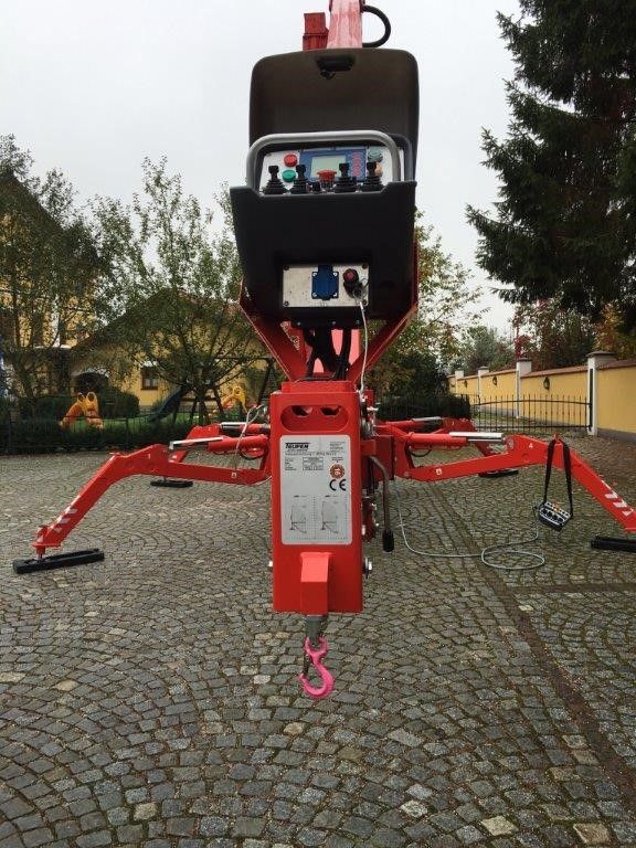 Nacelle araignée pour terrains difficiles grâce à son système de stabilisation avancé