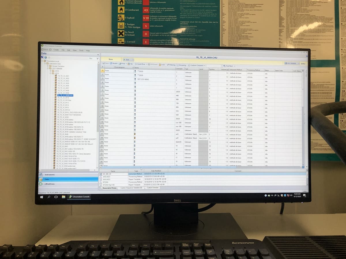 Spectromètre de masse modèle GC1310/ISQ 7000 avec unité XR