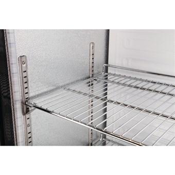 Arrière-bar vertical double portes battantes Série G - 490 litres | Polar - GJ449_6