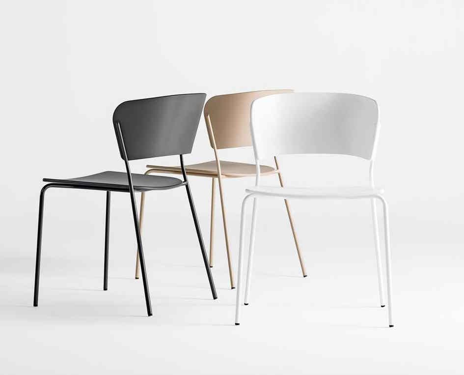 Chaise de conférence ARC - Design intemporel par Yonoh Studio - Empilable et primée_6