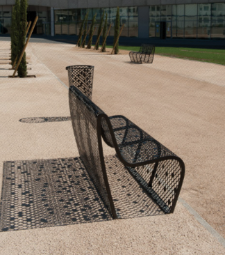 Banc public en métal - Cyria moderne ELINIUM 174cm - design contemporain et durable_6