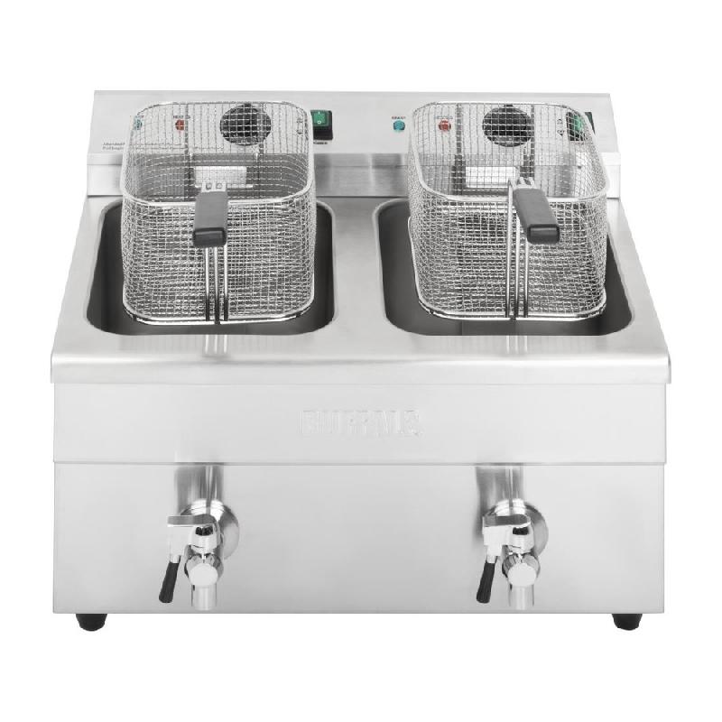 Friteuse à induction à poser - 2 cuves de 7,5 L - 3 kW - Buffalo - CT012_6