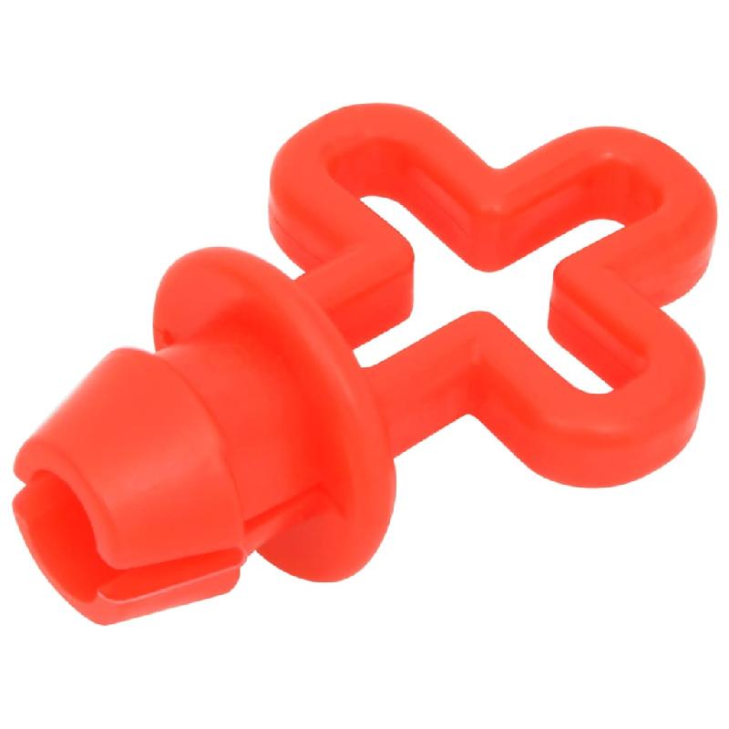 Vidaxl bornes de contrôle du trafic 4 pcs avec chaîne 75 cm pe 150963_6