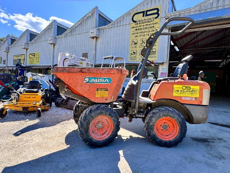 Ausa 120 AHG Dumper articulé 4x4 à benne gyroscopique_6