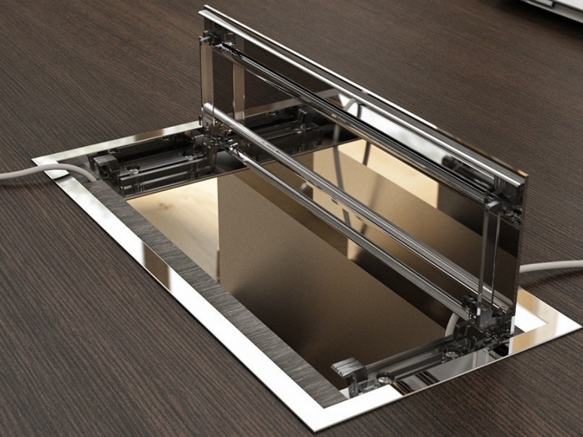 Bureau assis-debout intelligent WINGLET - réglable électriquement ou avec bouton push_6