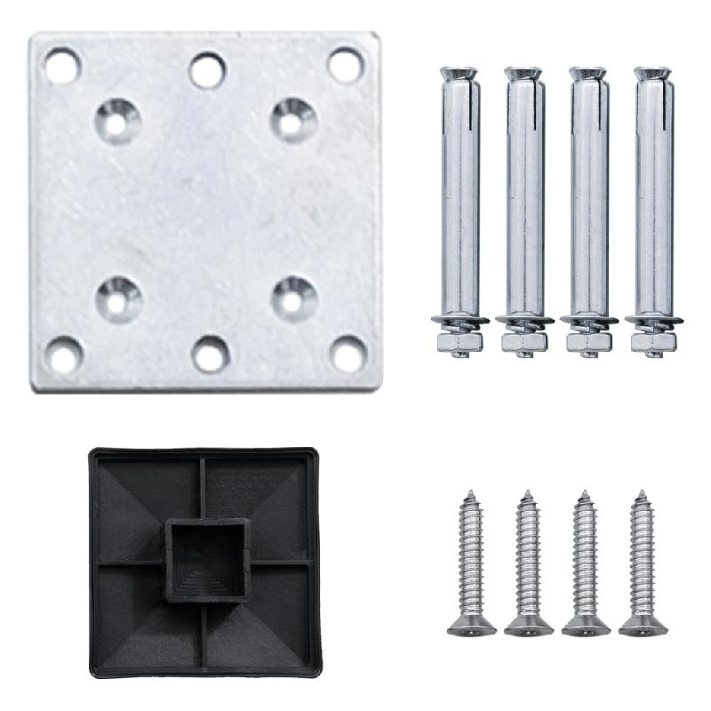 Vidaxl panneau de clôture wpc 175x146 cm gris 148983_6