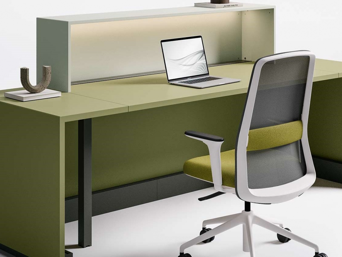 Banque d'accueil rétro-éclairée et design - Z1 - Modularité, options LED et finitions variées_6