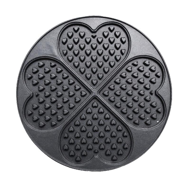 Gaufrier 4pcs forme coeur l450 7540.0050 COMBISTEEL_6