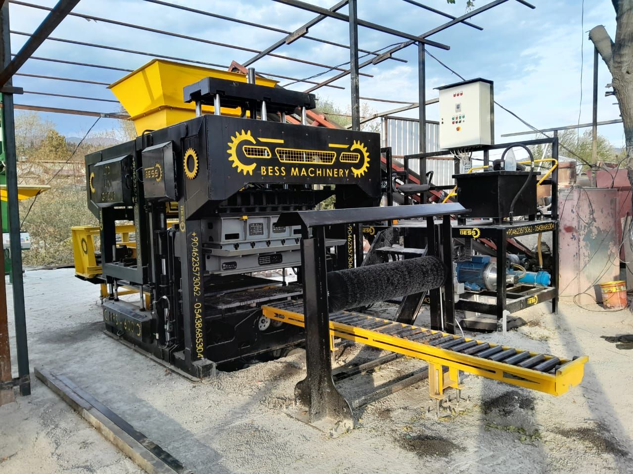 Machine à briquettes PRS-600 - Semi-automatique, capacité 6 000 briquettes/8h, économique et fiable_6