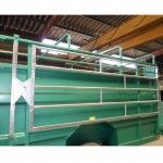 Betaillere 2 essieux - remorque bétaillère - mazeron - pont hydraulique de 2.20m de long_6