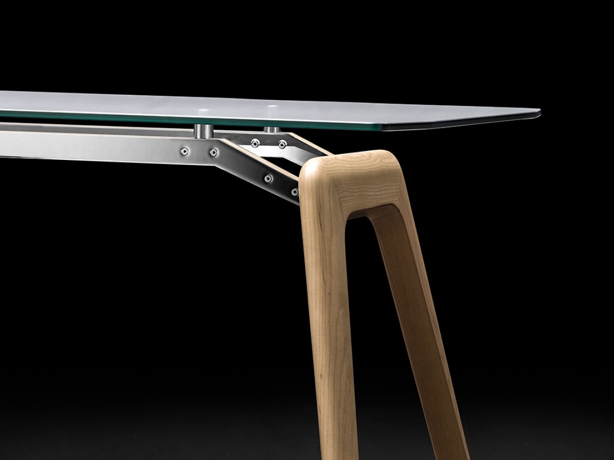 Bureau de direction design et élégant - RAIL - Made in Italy - Finitions haut de gamme_6