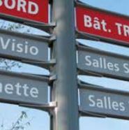 Panneau de signalisation design novateur et personnalisable - Gamme ARCHITEKT avec laquage sur demande_6