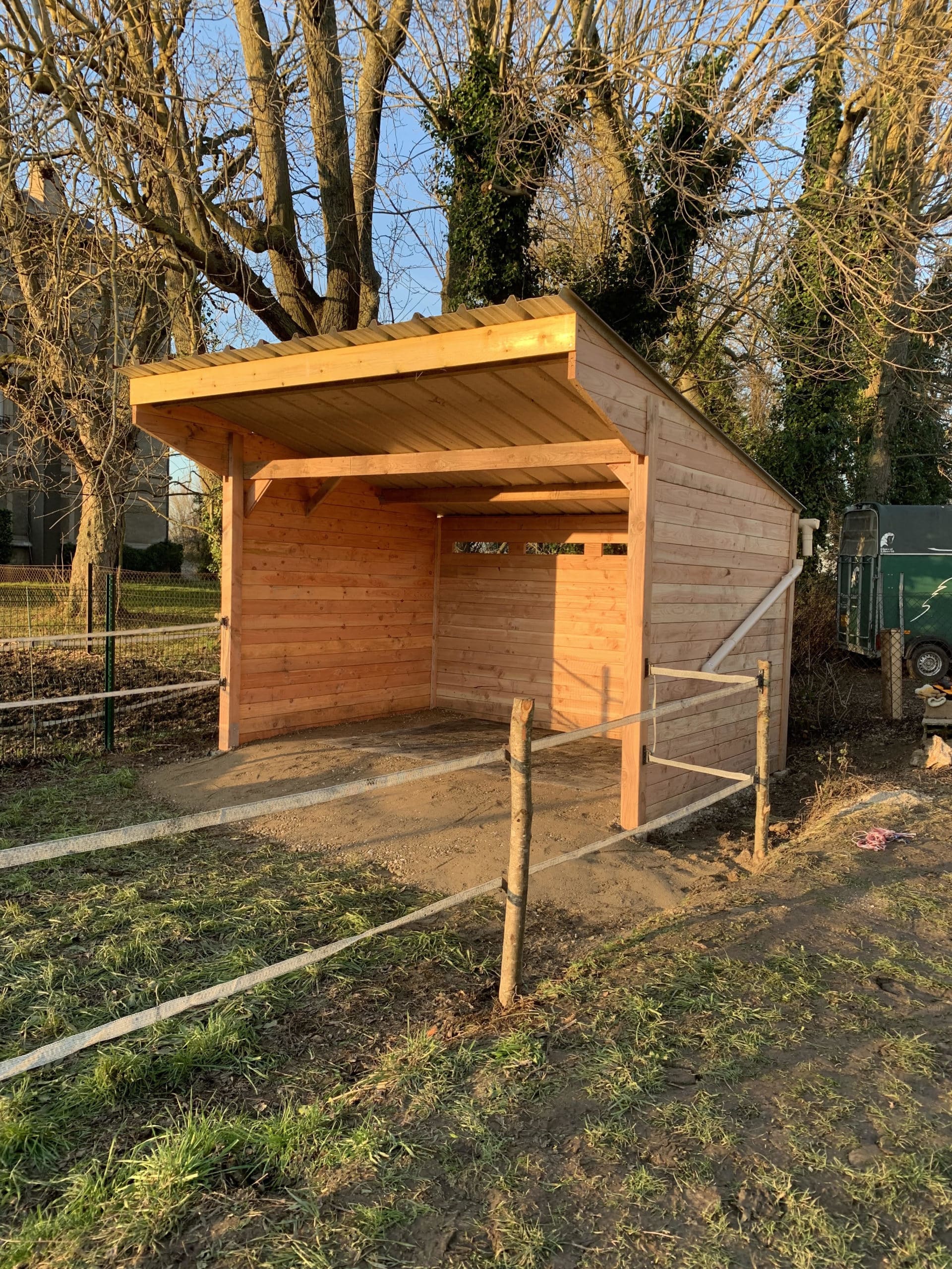 Abri de prairie  en bois douglas - ABR001_6