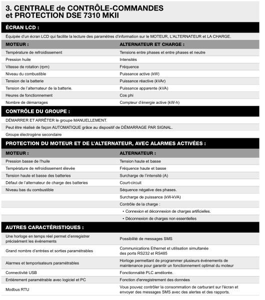 Ct-1500 60 Hz triphasé groupe électrogène en container - Inmesol - 1.506,6 kVA - moteur MTU et alternateur Stamford_6