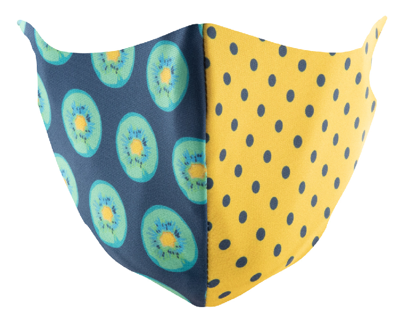 Masque facial personnalisé - deux couches - lavable et réutilisable - élastiques ajustables - impression sublimation_6