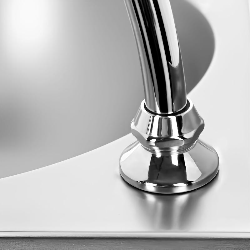 Lave-mains à commande fémorale en inox + distributeur de savon_6