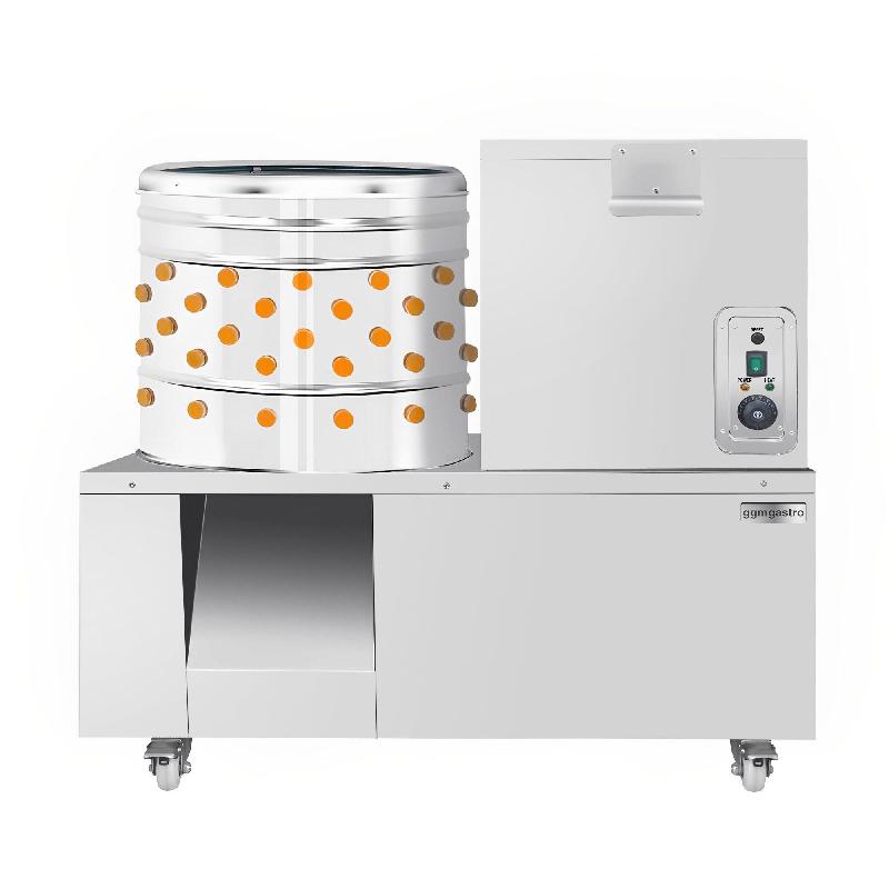 Plumeuse et bouilloire 2 en 1 pour volailles tambour 60cm | GRMWX60_6