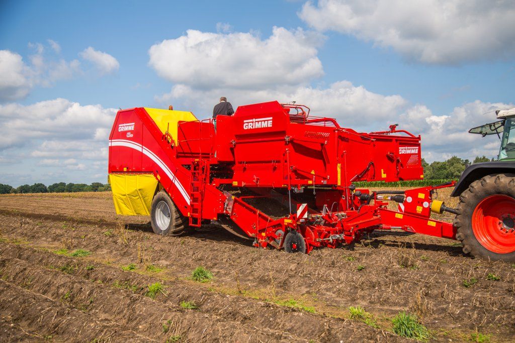 Machine agricole Grimme SE 260 avec contrôle vidéo intégré Visual Protect