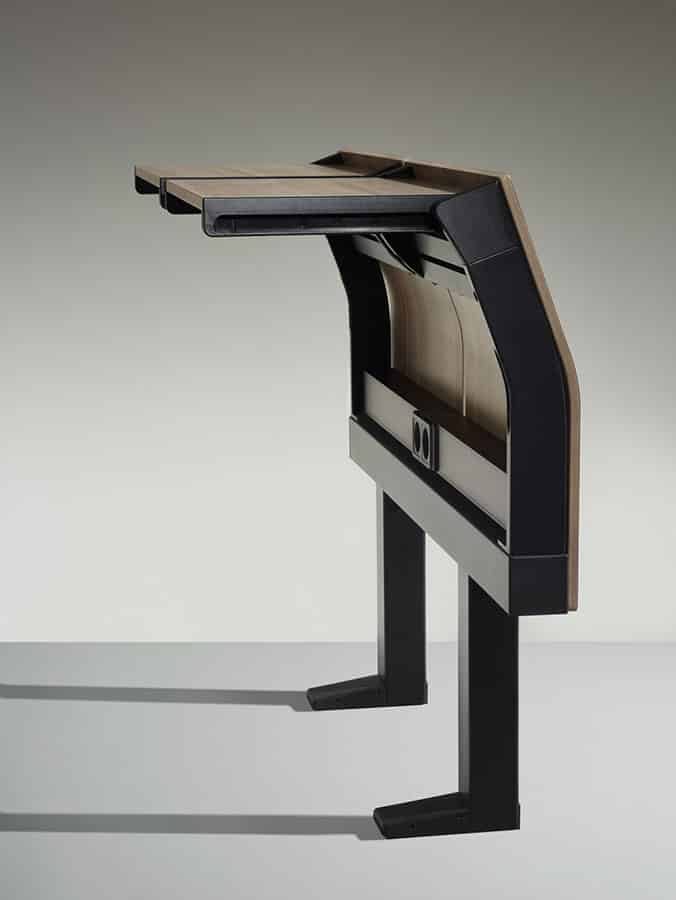 Siège d'amphithéâtre résistant à l'usure pour les salles de cours de l'université, des salles de conférence, les auditoriums, centres de congrès et des installations de formation.- e4000_6