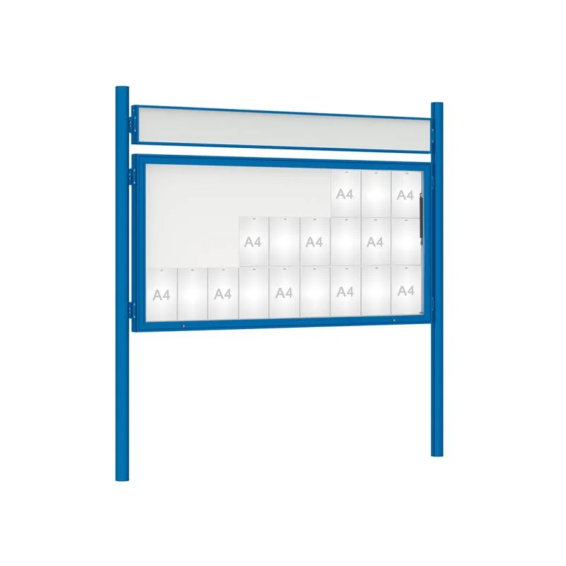 Vitrine 1000 poteaux ronds diam. 76 mm_6