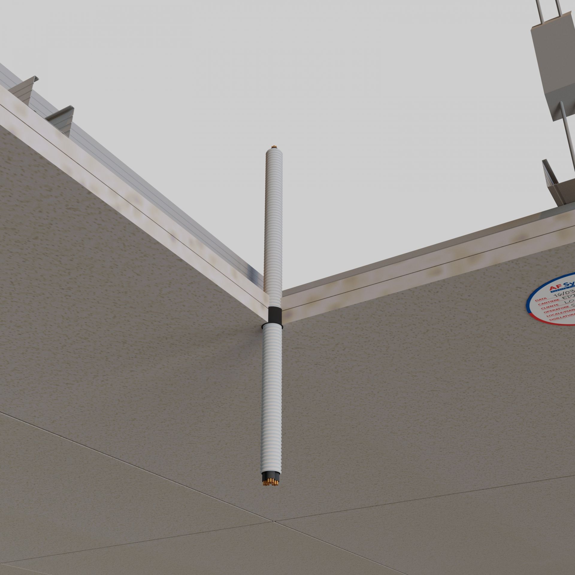 Bande coupe-feu - AF Sleeve B3 intumescente certifiée EN 1366-3 - EI 180 pour tuyaux combustibles et trous de coffrages_6