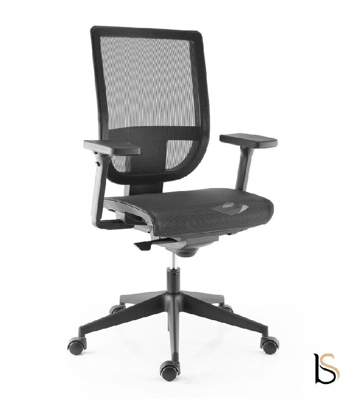 Siège ergonomique en résille Tertio - Sokoa - Non, Réglable 3D, Sol dur_6