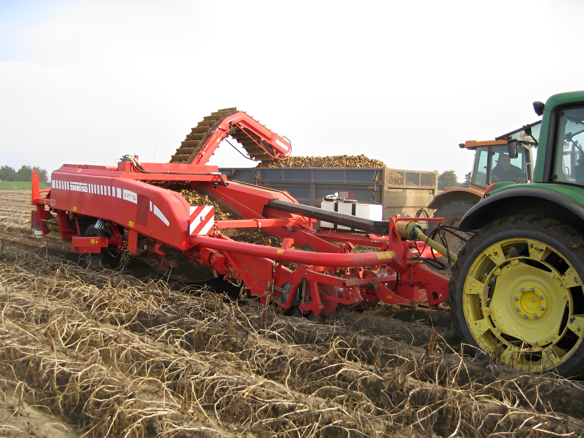 Arracheuse à vitesse maximale de 25 km/h