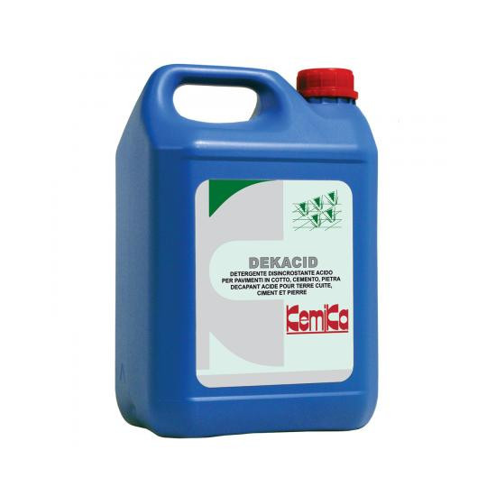 Kemika dekacid detartrant decapant acide peu moussant pour terre cuite et ciment ph:0.5 ± 0.2 bidon de 5l_6