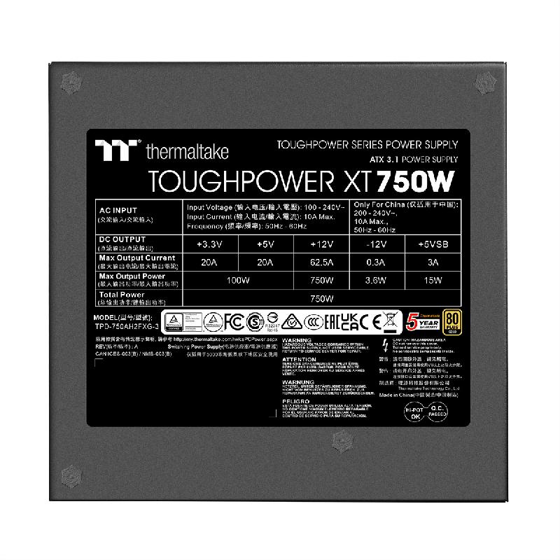 Thermaltake Toughpower XT 750W bloc d'alimentation_6