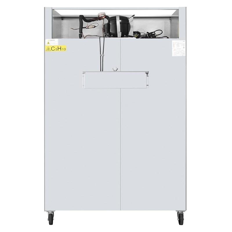 Double armoire réfrigérée positive GN 4 portillons série G 1200L PG053 Polar_6
