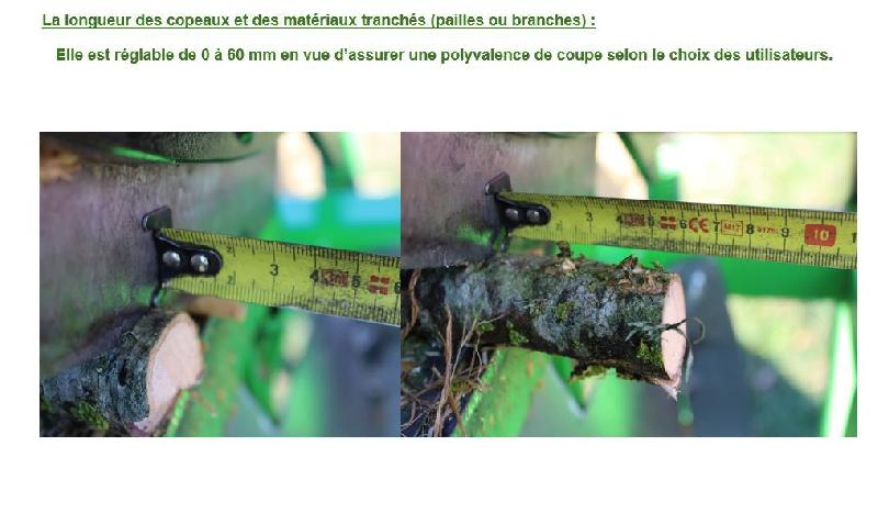 Broyeur de végétaux manuel - Fabrication française - Lame 300 mm en acier spécial - Réglable et pliable_6