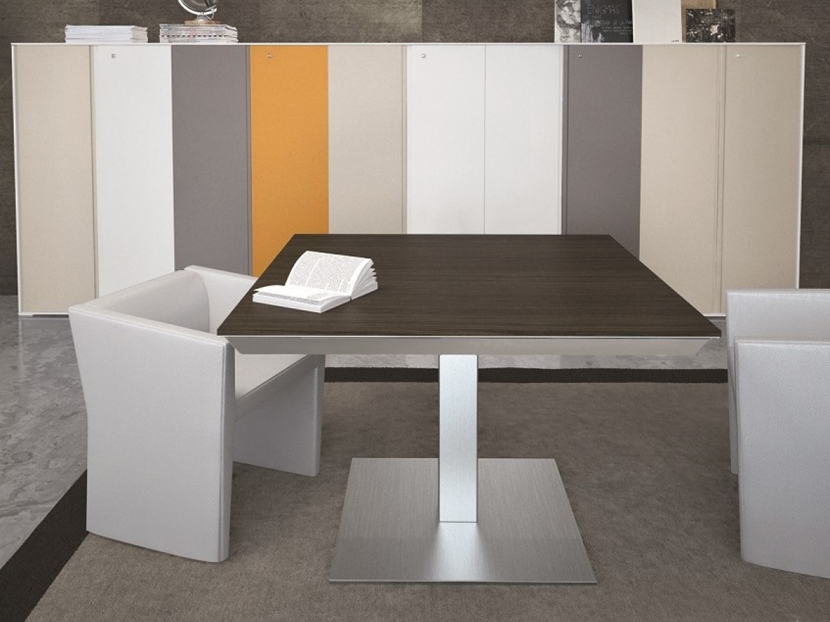 Table de réunion contemporaine et lumineuse - HAN - Élégante, personnalisable et durable_6