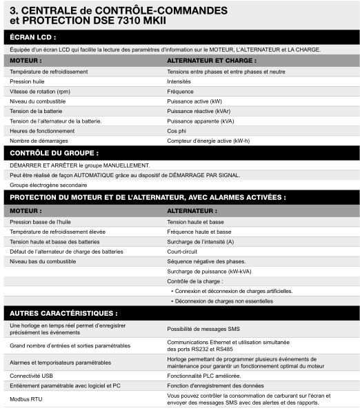 AT-1350 50 Hz triphasé - Groupe électrogène en container Inmesol 1.350,0 kVA avec moteur MTU et alternateur Stamford_6